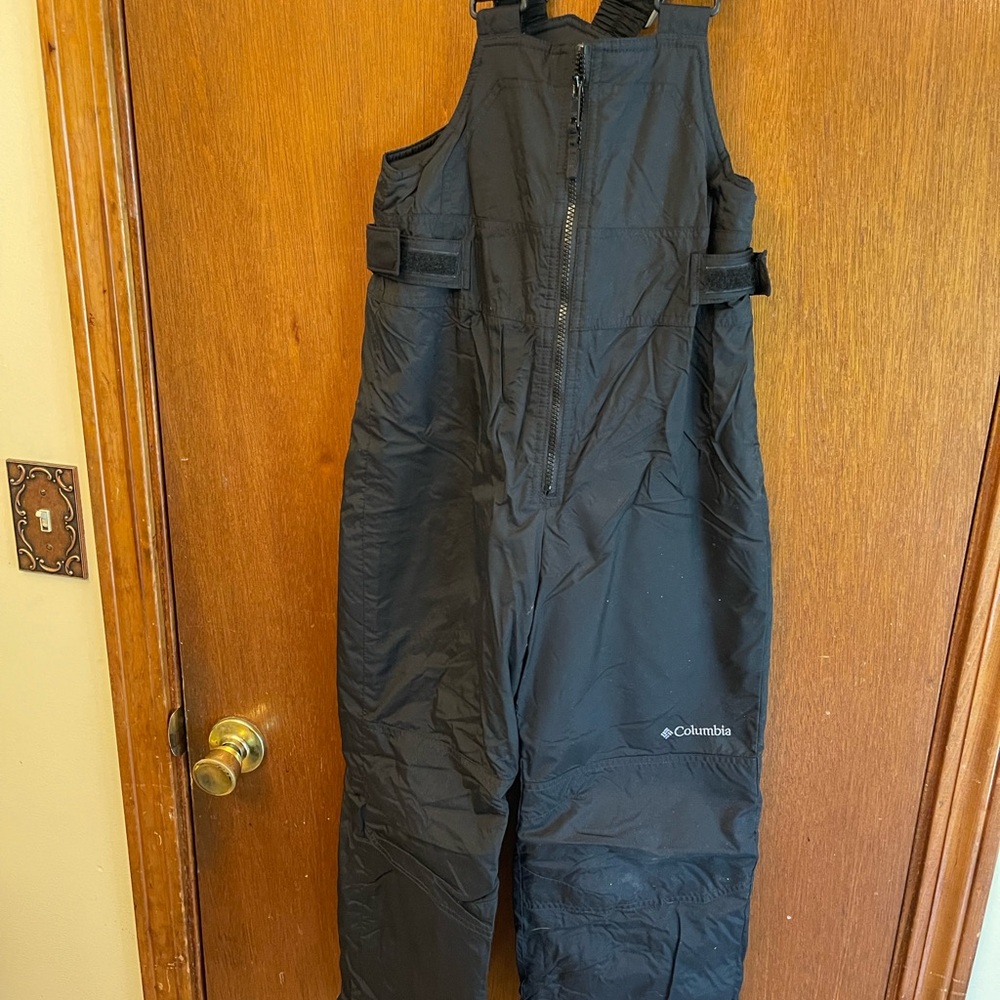 Columbia Black Snow Bib Overalls